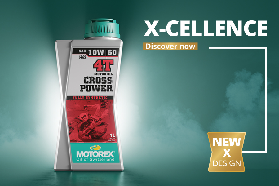 <p>Motorex präsentiert neue 1-LiterFlasche in X-Form...</p>